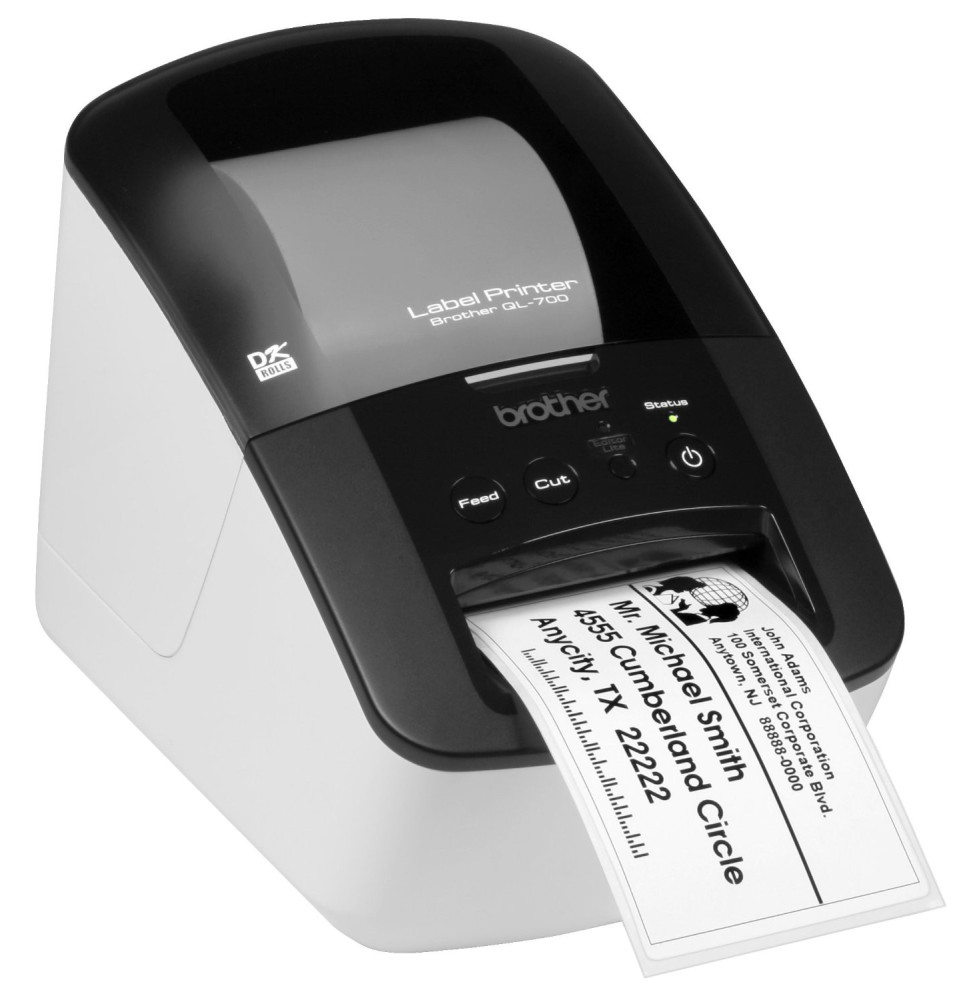 Imprimante d'étiquettes thermiques pour étiqueteuse de colis d