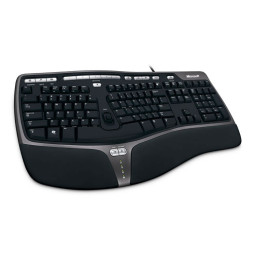 Clavier USB Microsoft Natural Ergonomic Keyboard 4000 - AZERTY