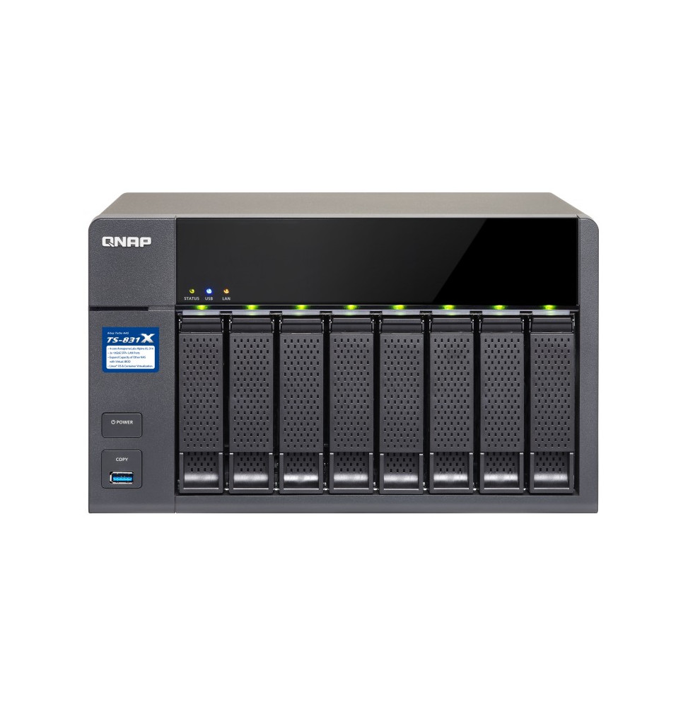 Serveur NAS 12 baies Synology RackStation RS2423RP+ (RS2423RPPLUS