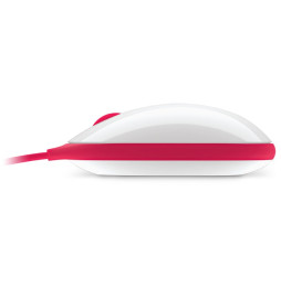 Souris Filaire PC USB Microsoft T2J-00002 1000-DPI Rouge Blanc