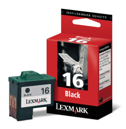 Cartouche d'encre Lexmark noir N 16 (10N0016E)