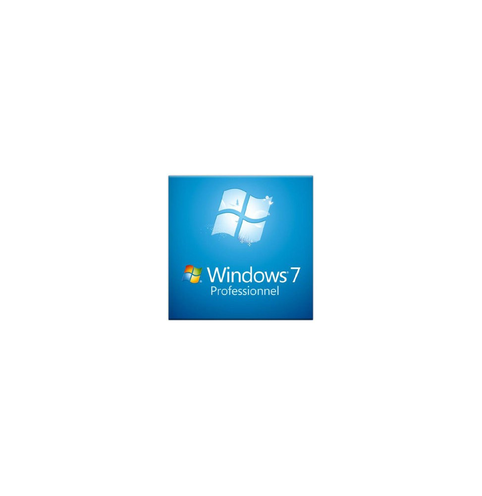 Microsoft Windows 7 Professional SP1 Anglais 32 bits - OEM (FQC-04617)