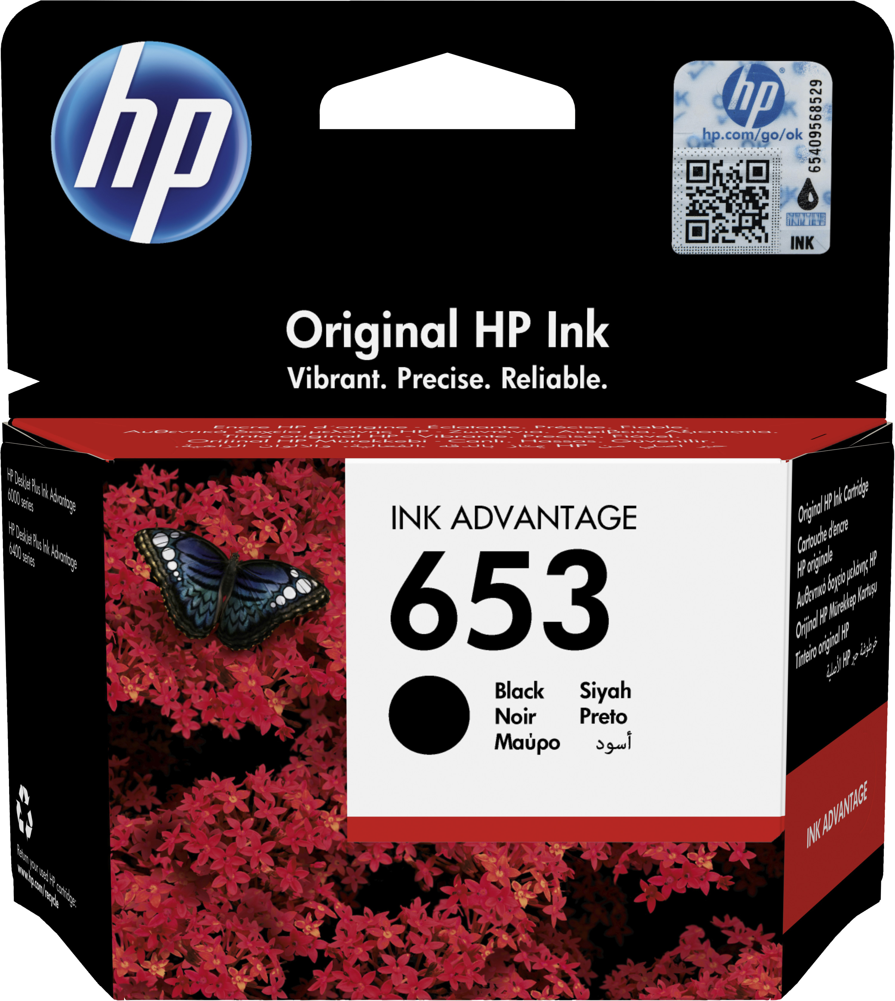 HP 953 Cartouche d'encre noire authentique (L0S58AE) pour HP