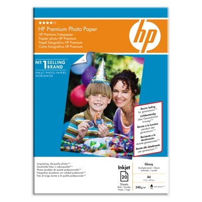 Papier photo mat satiné HP Premium Plus (20 feuilles/ A4/ 210 x 297 mm)  (C6951A) prix Maroc