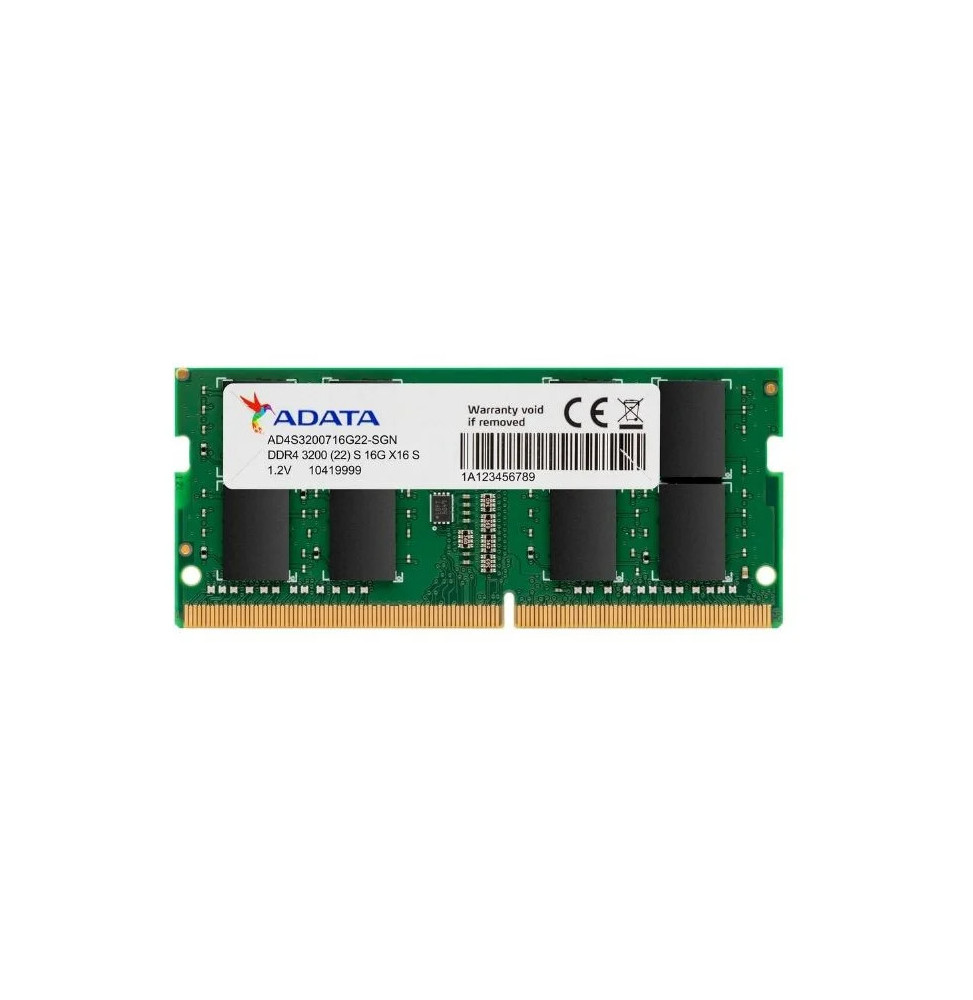 Barrette Mémoire Crucial 32GB DDR4-3200 SODIMM