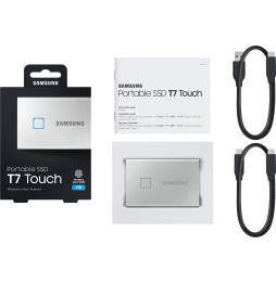 Samsung - Disque dur SSD externe SAMSUNG Portable 2To T7 Touch