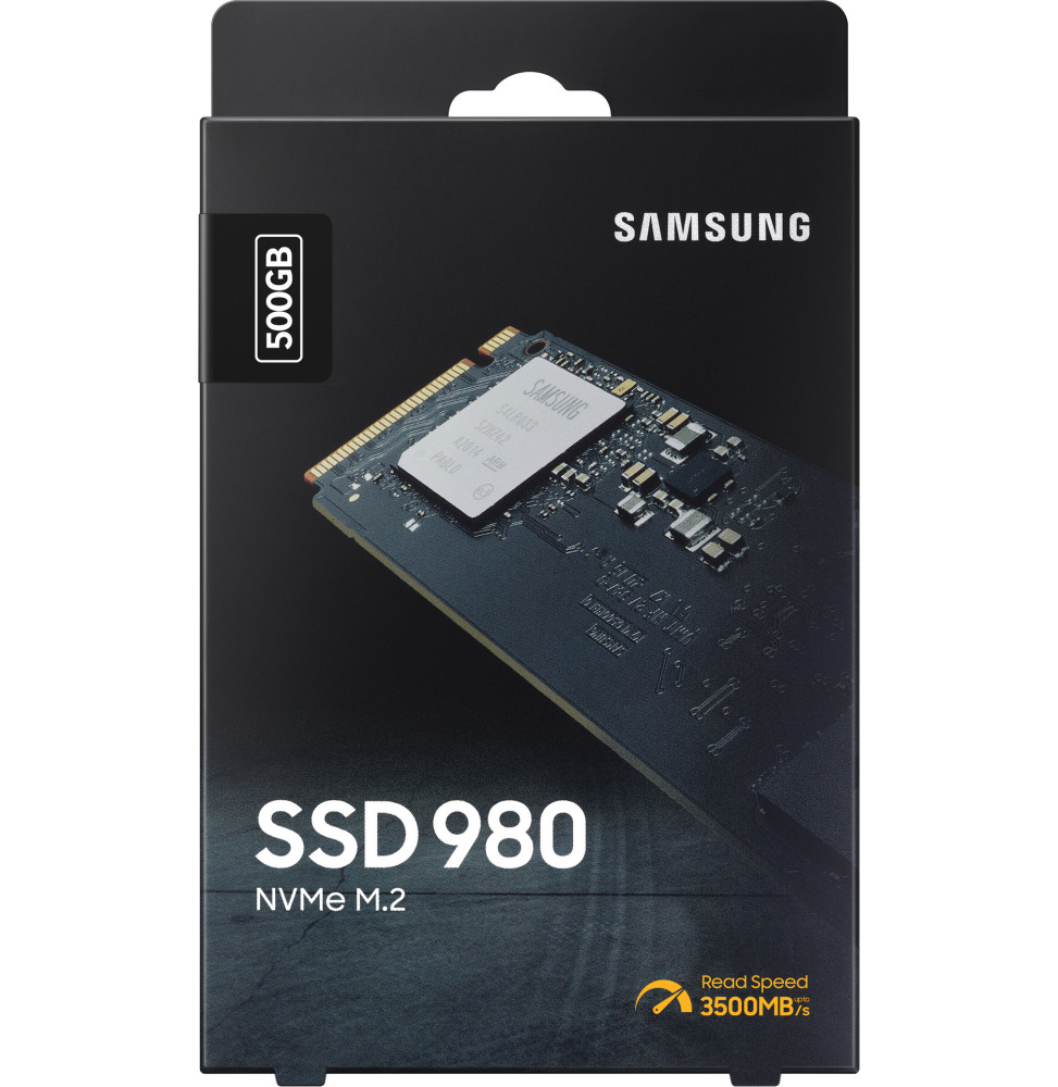 Samsung SSD 980 M.2 PCIe NVMe 500 Go (MZ-V8V500BW) - Achat Disque SSD  Samsung pour professionnels sur