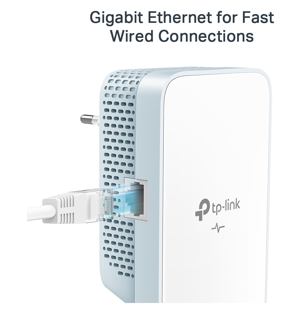 TP-Link TL-WPA7517 KIT Adaptateur réseau CPL 1000 Mbit/s Ethernet/LAN Wifi  Blanc