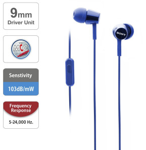 Écouteurs intra-auriculaires Sony MDR-EX150 / Noir