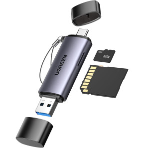 Lecteur USB 3.0, adaptateur de mémoire pour lecteur SD/Micro SD