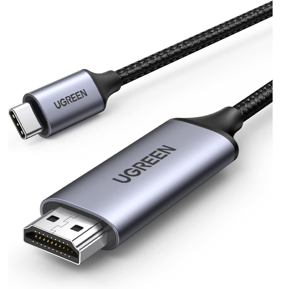 Câble Ugreen imprimante USB-C vers USB B Mâle Noir - 2M (50446