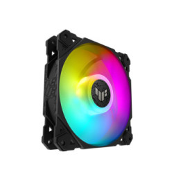 ASUS TUF Gaming TF120 ARGB Fan Boitier PC Refroidisseur d'air 12 cm Noir  (90DA0030-B09000) prix Maroc