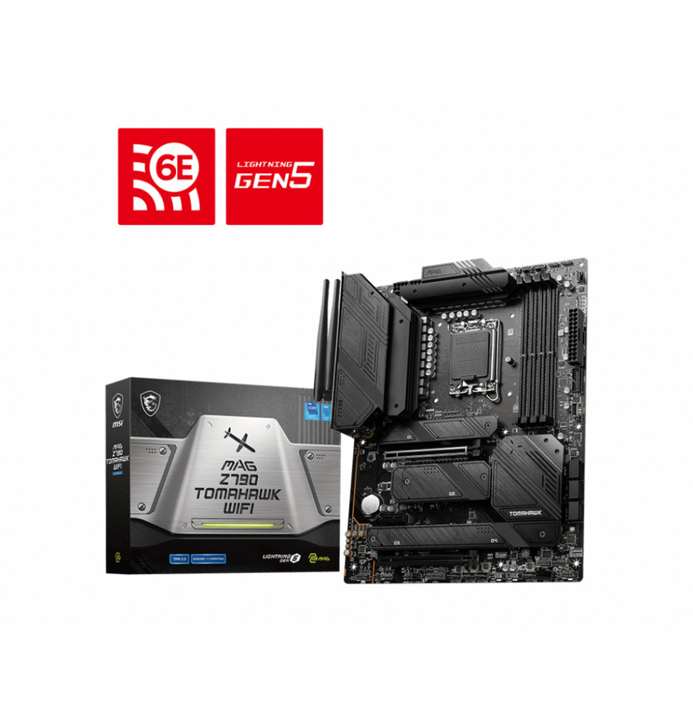 MSI PRO Z790-S WIFI carte mère Intel Z790 LGA 1700 ATX (PRO Z790-S WIFI)  prix Maroc