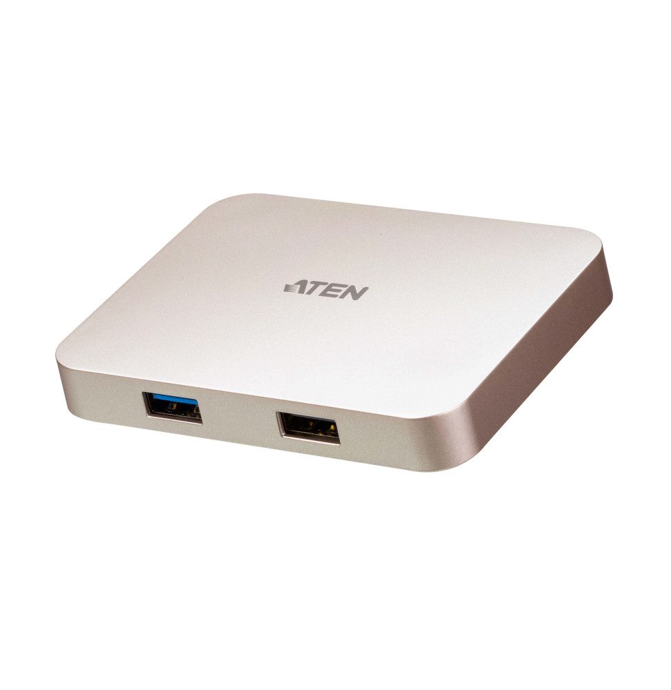 ATEN Mini-station USB-C 4K Ultra avec transfert de l'alimentation  (UH3235-AT) prix Maroc