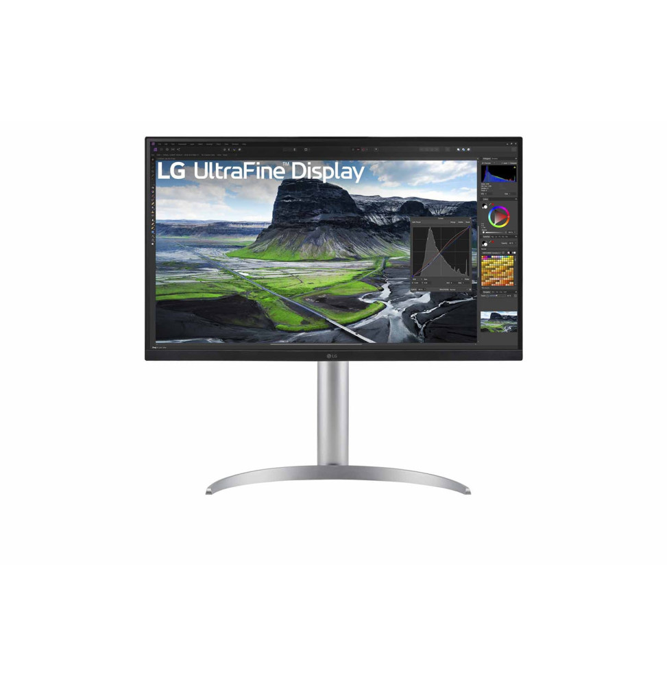 DELL UltraSharp U3223QE 80 cm (31,5) 3840 x 2160 pixels 4K Ultra HD LCD  Argent - Écran - Dell