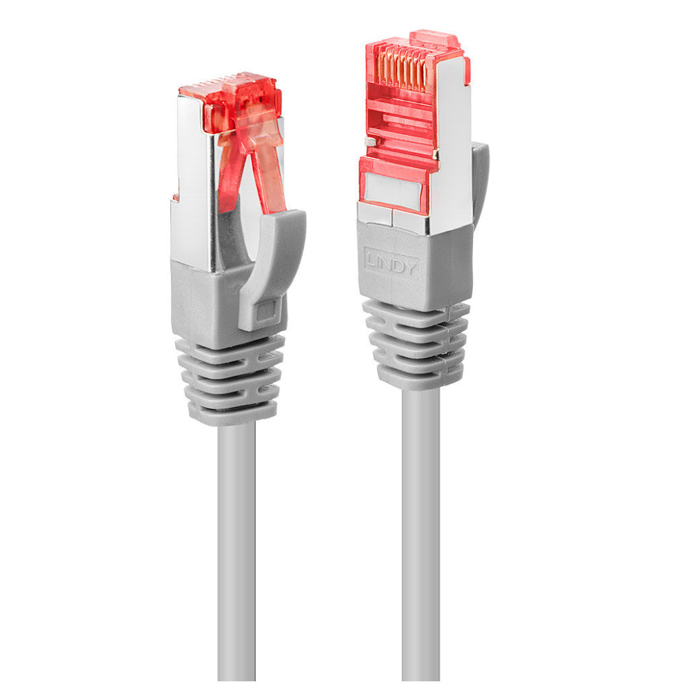 Câble Réseau UTP Cat 6 1.5M RJ45 - Gris