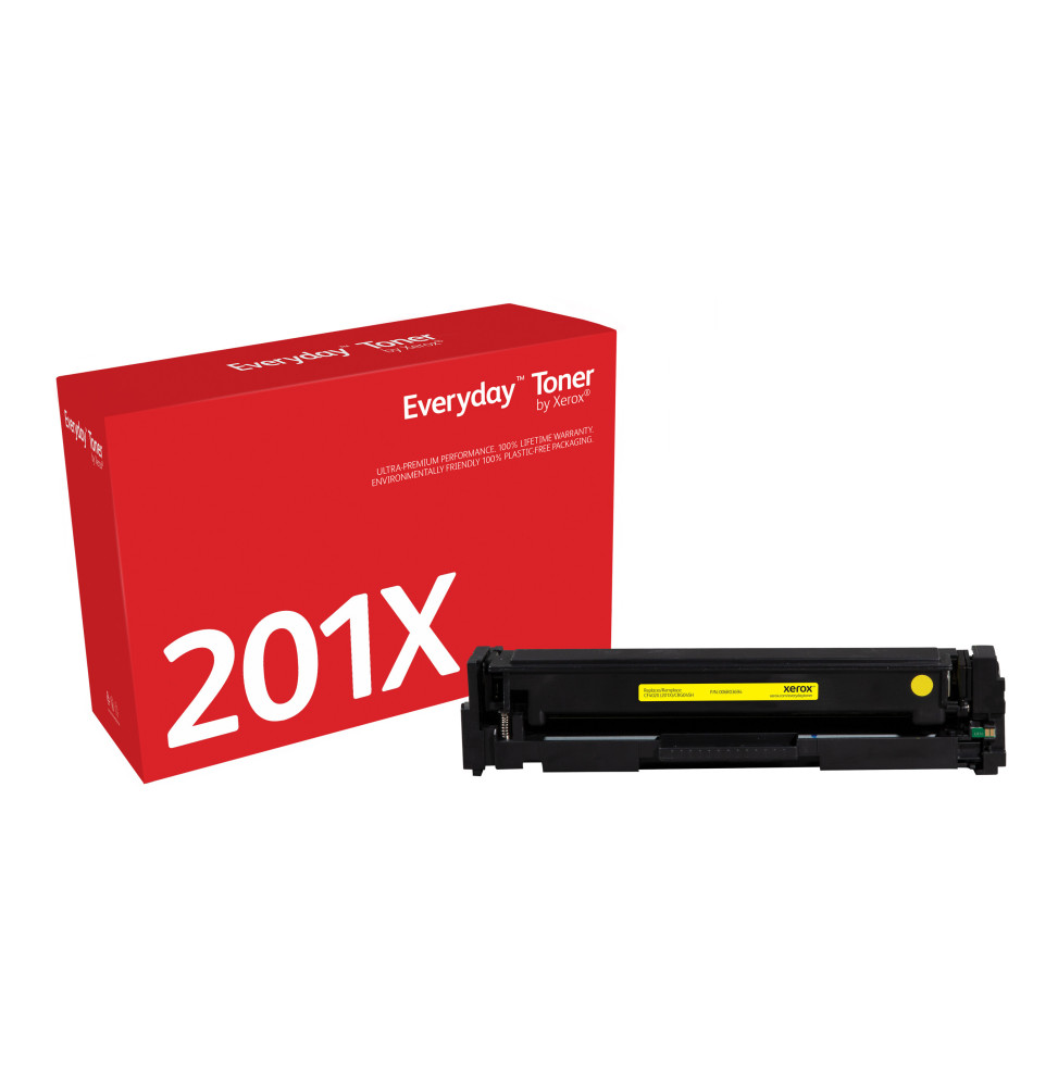 Everyday Toner (TM) Jaune de Xerox compatible avec 201X (CF402X/ CRG-045HY) (006R03694)