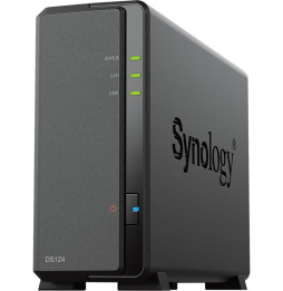 Serveur NAS 1 baie Synology DiskStation DS124 prix Maroc