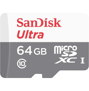 Sandisk Extreme Micro SD - 64 Go - Avec adaptateur