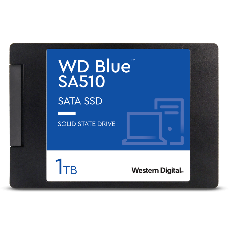 Disque dur interne SSD WD Blue SA510 SATA 2.5 1 To (WDS100T3B0A) prix Maroc