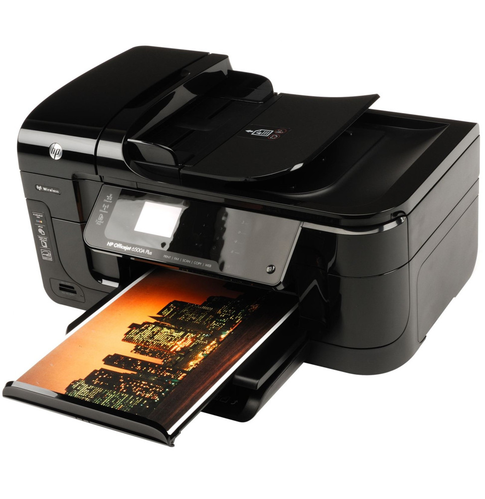 Imprimante e-tout-en-un HP Officejet 6500A Plus (CN557A)