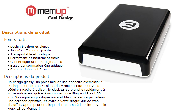 Memup Q-ONE Disque dur réseau sans fil, serveur et routeur prix Maroc